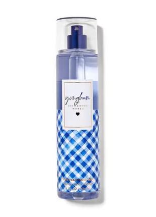 Спрей для тела мист Gingham bath and body works оригинал сша