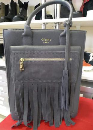 Нереально стильная сумка celine с бахромой (продажа/обмен)