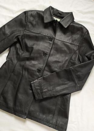Кожаная куртка - пиджак от new look размер 12