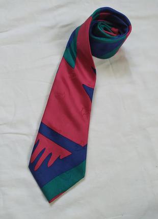 Шелковый галстук от lanvin