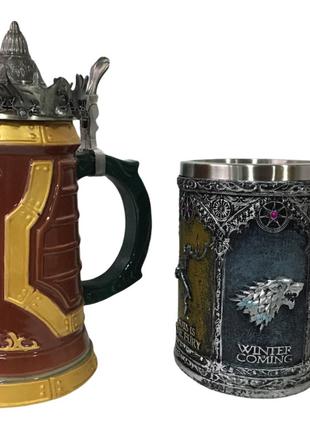 Подарочный набор Кружка Game Of Thrones House Lannister и Игра...