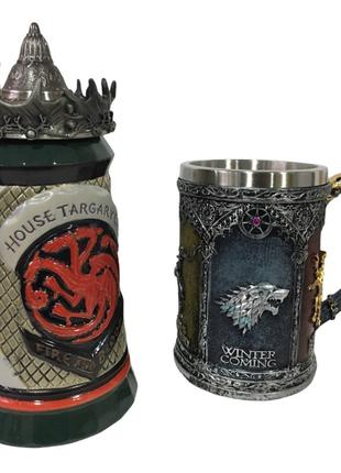 Подарочный набор Кружка Game Of Thrones House Targaryen Fire A...