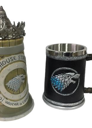 Подарочный набор Кружка Game Of Thrones House Stark Игра Прест...