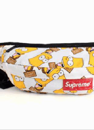 Поясная сумка Supreme (Simpsons) сумка на пояс