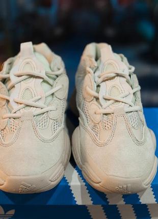 Шикарные кроссовки adidas yeezy boost 500 “desert rat blush бе...