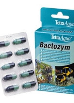 TetraAqua Bactozym капсули з культурою бактерій, 10кап.