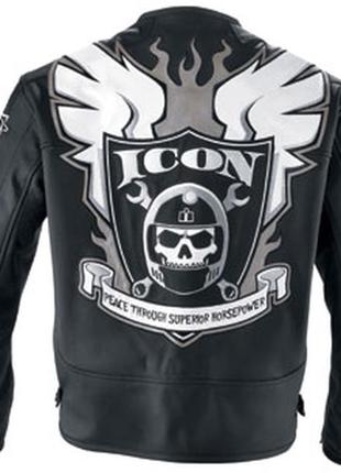 Кожаная куртка Icon Crest Jacket