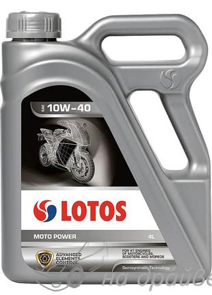 Масло моторное MOTO POWER 4T 10W40 4 л Lotos Oil