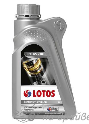 Масло моторное SEMISYNTHETIC LPG SL 10W40 1 л Lotos Oil
