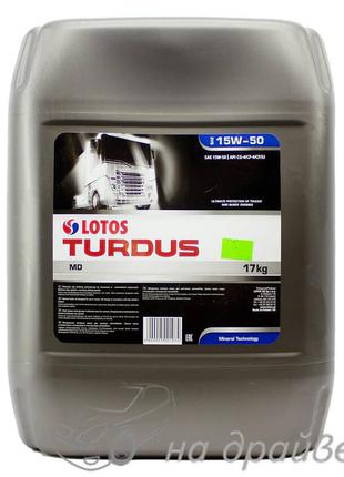 Масло моторное TURDUS MD CG-4/SJ 15W-40 17 кг Lotos Oil