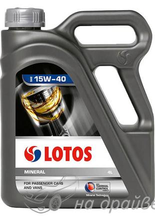 Масло моторное MINERAL SN 15W-40 4 л Lotos Oil