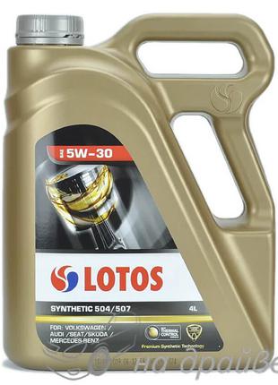 Масло моторное SYNTHETIC 504/507 5W-30 4 л Lotos Oil