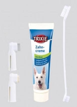 Trixie зубная паста со щетками для собак