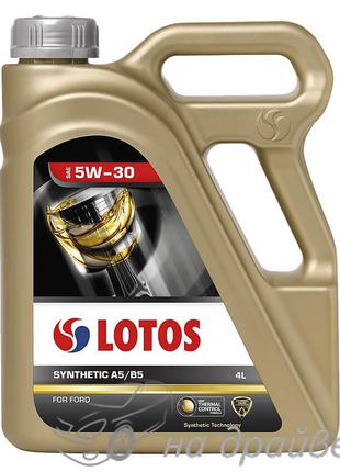 Масло моторное SYNTHETIC A5/B5 5W-30 4 л Lotos Oil