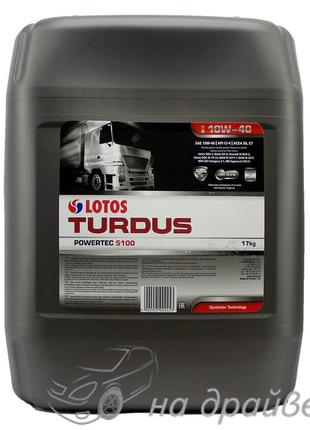 Масло моторное TURDUS SHPD CH-4 15W-40 17 кг Lotos Oil