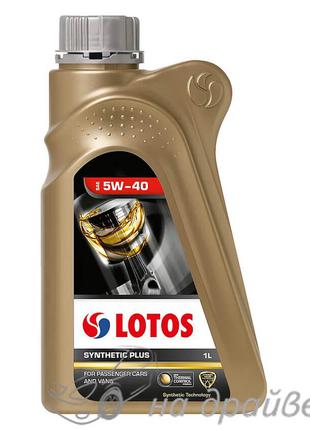 Масло моторное SYNTHETIC PLUS A3/B4 SN/CF 5W-40 1 л Lotos Oil