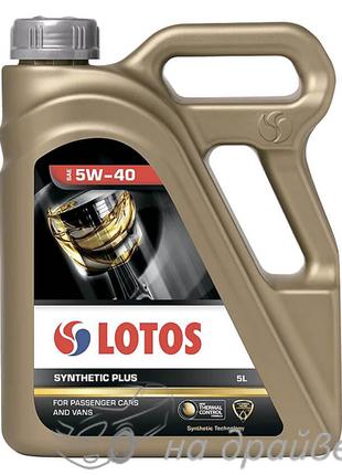 Масло моторное SYNTHETIC PLUS A3/B4 SN/CF 5W-40 5 л Lotos Oil