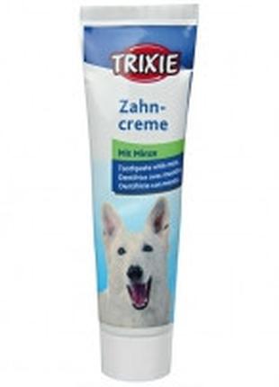 Trixie зубная паста с мятой для собак, 100г