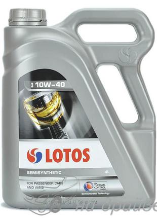 Масло моторное SEMISYNTHETIC SL/CF 10W40 4 л Lotos Oil