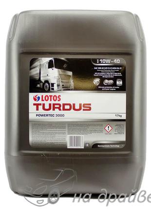 Масло моторное TURDUS POWERTEC 3000 CI-4 10W40 17 кг Lotos Oil