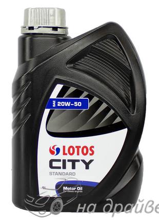 Масло моторное CITY STANDARD SF/CD 20W-50 1 л Lotos Oil