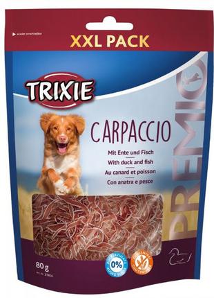 Trixie PREMIO Carpaccio лакомство для собак с уткой и рыбой, 80г
