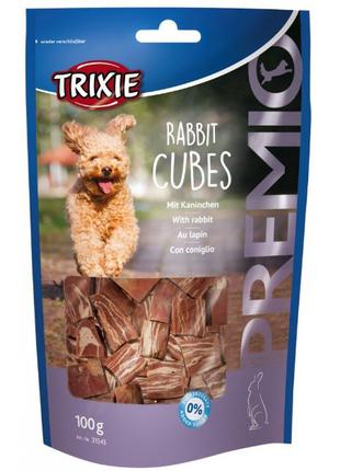 Trixie PREMIO Rabbit Cubes лакомство для собак с кроликом, 100г