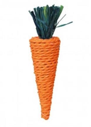 Trixie Spielzeug игрушка морковка для грызунов 20см
