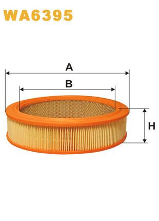 Фільтр повітряний WIX FILTERS ВАЗ 2101 без повст. без уп. WA63...