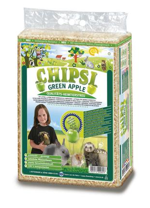 Rettenmaier Chipsi Green Apple прессованные опилки для грызуно...