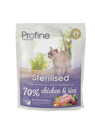Сухой корм Profine Sterilised для кастрированных котов с куриц...