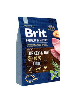 Brit Premium by Nature Light корм для собак склонных к полноте...