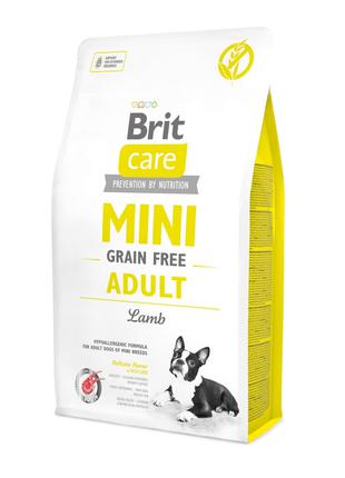 Brit Care Mini Grain Free Adult сухой гипоаллергенный корм для...
