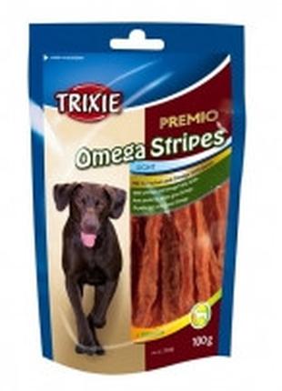 Тrixie PREMIO Omega Stripes лакомство для собак с курицей, 100г
