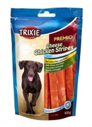 Тrixie PREMIO Cheese Chicken Stripes лакомство для собак с кур...