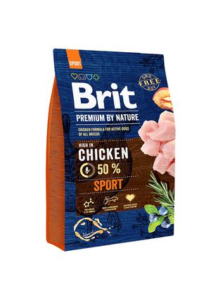 Brit Premium by Nature Sport корм для собак с повышенными физи...