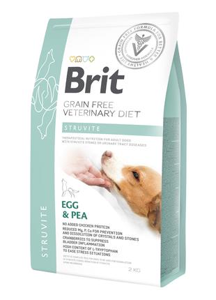 Brit GF Veterinary Diet Struvite сухой корм для собак при забо...