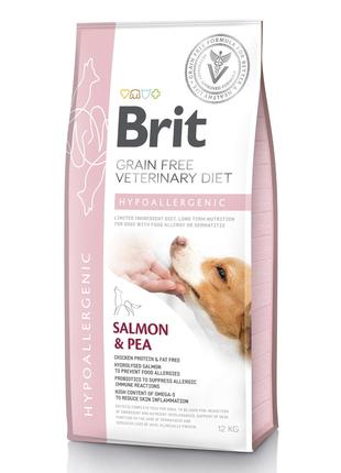 Brit GF Veterinary Diet Hypoallergenic сухой корм для собак пр...