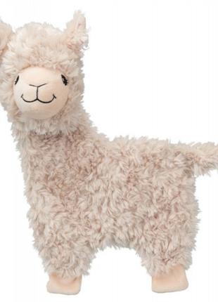 Trixie Lama игрушка для собак шуршащая плюшевая лама 40см