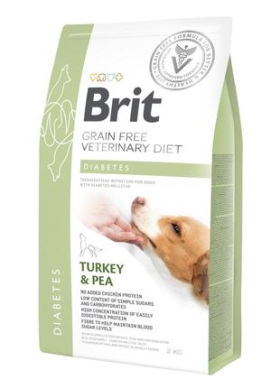 Brit GF Veterinary Diet Diabetes сухой корм для собак при саха...