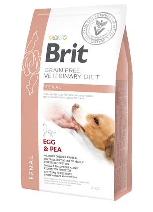 Brit GF Veterinary Diet Renal сухой корм для собак при заболев...
