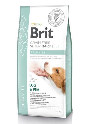 Brit GF Veterinary Diet Struvite сухой корм для собак при забо...