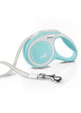 Flexi New Comfort XS Tape поводок-рулетка (лента) голубая для ...