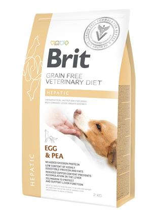 Brit GF Veterinary Diet Hepatic сухой корм для собак при забол...