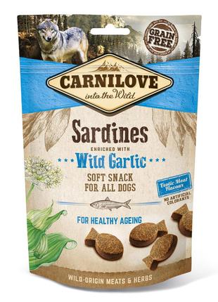 Ласощі для собак Carnilove Sardines with Wild Garlic із сардин...