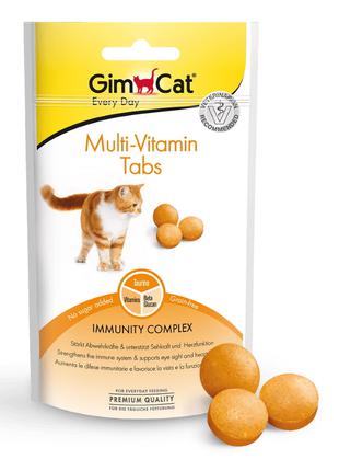 Вітамінна добавка для котів GimCat Every Day Multi-Vitamin таб...