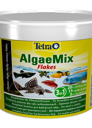 Корм для травоїдних акваріумних риб Tetra Algae Mix пластівці ...