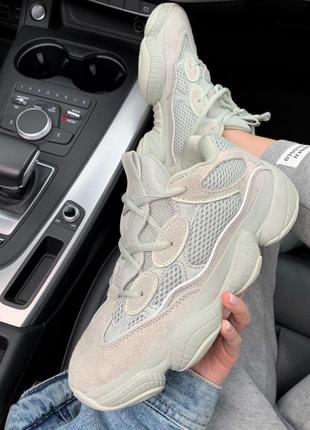 Шикарные кроссовки adidas yeezy boost 500 salt