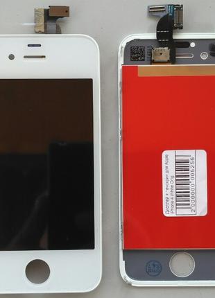 Дисплей + тачскрин для Apple iPhone 4 Orig White
