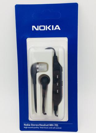 Наушники / Hands Free гарнитура Nokia WH-701 Black